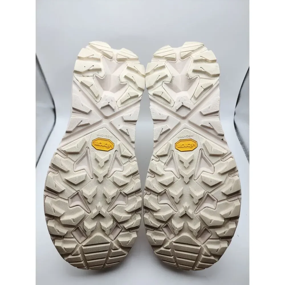 Hoka One One Women’s 9.5 B Anacapa Mid GTX Boots Shoes Eggnog Shifting Sand Hike
